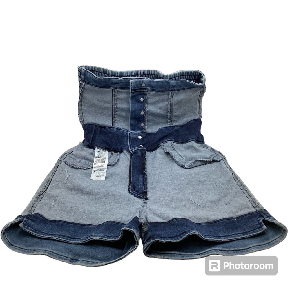 {RHERO JEANS} High Waist Jeans Shaper Shorts # 56079 - Picture 6 of 10